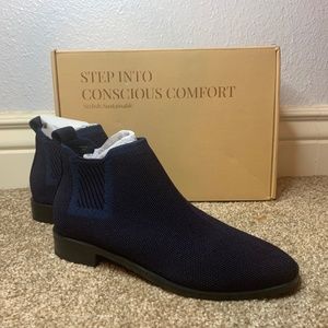 Vivaia Square-Toe Chelsea Booties